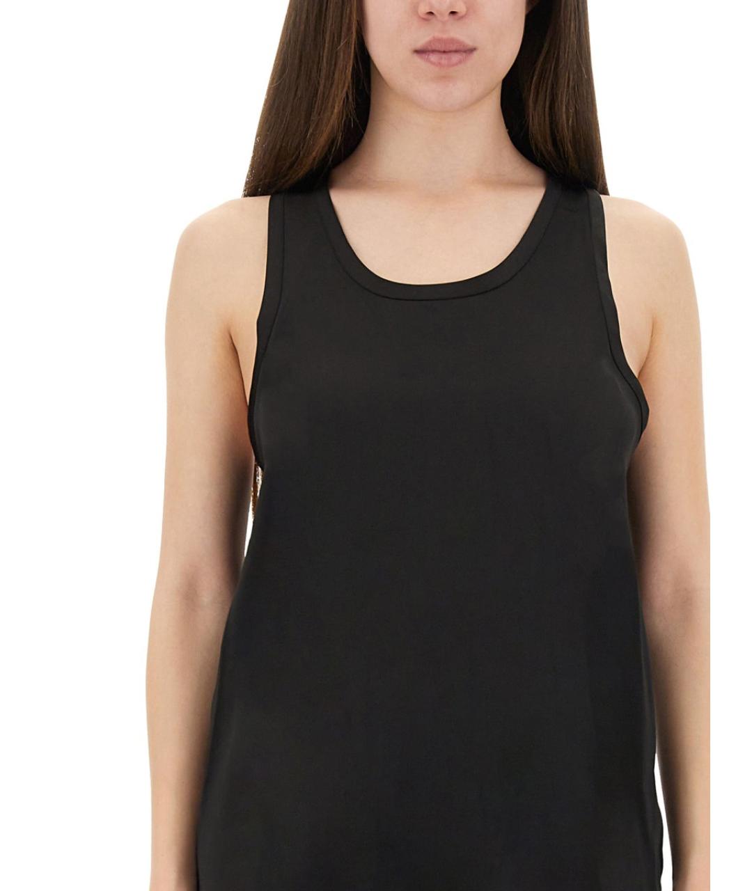 MICHAEL KORS Черная полиэстеровая майка, фото 4