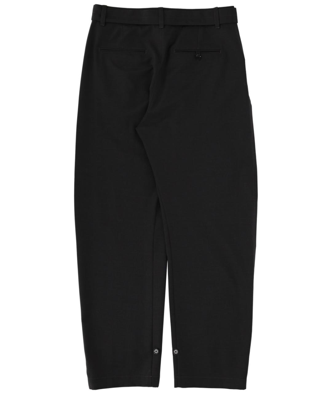 LEMAIRE Серые полиэстеровые прямые брюки, фото 3