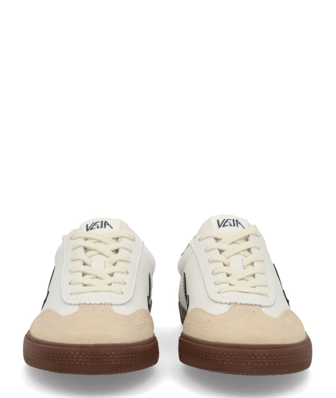 VEJA Белые кожаные низкие кроссовки / кеды, фото 3