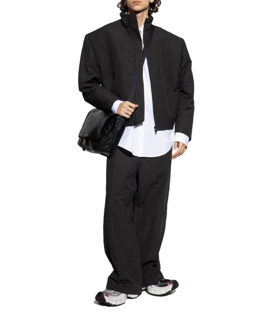 BALENCIAGA Белая хлопковая кэжуал рубашка, фото 2