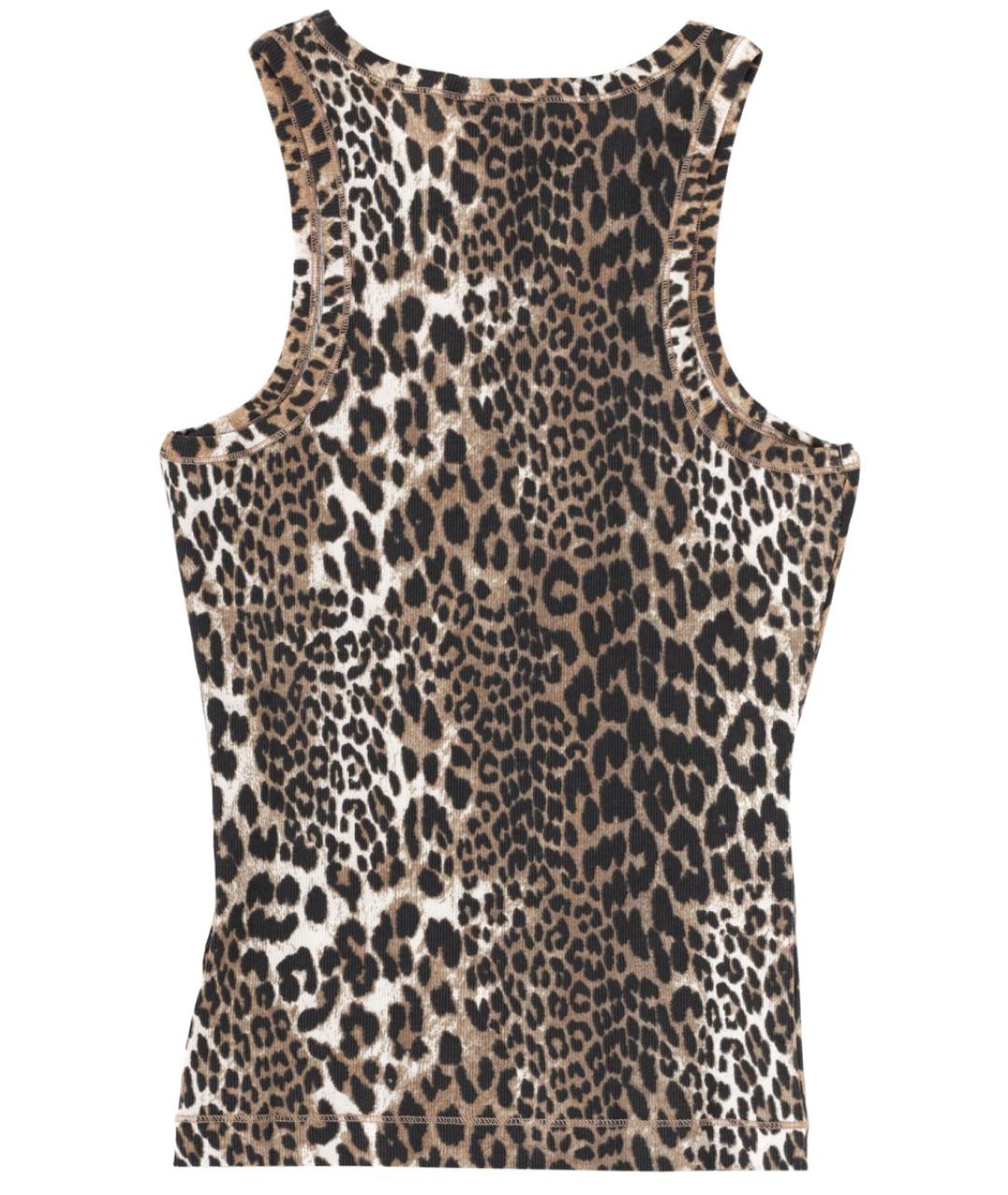 GANNI Мульти хлопковая майка, фото 2