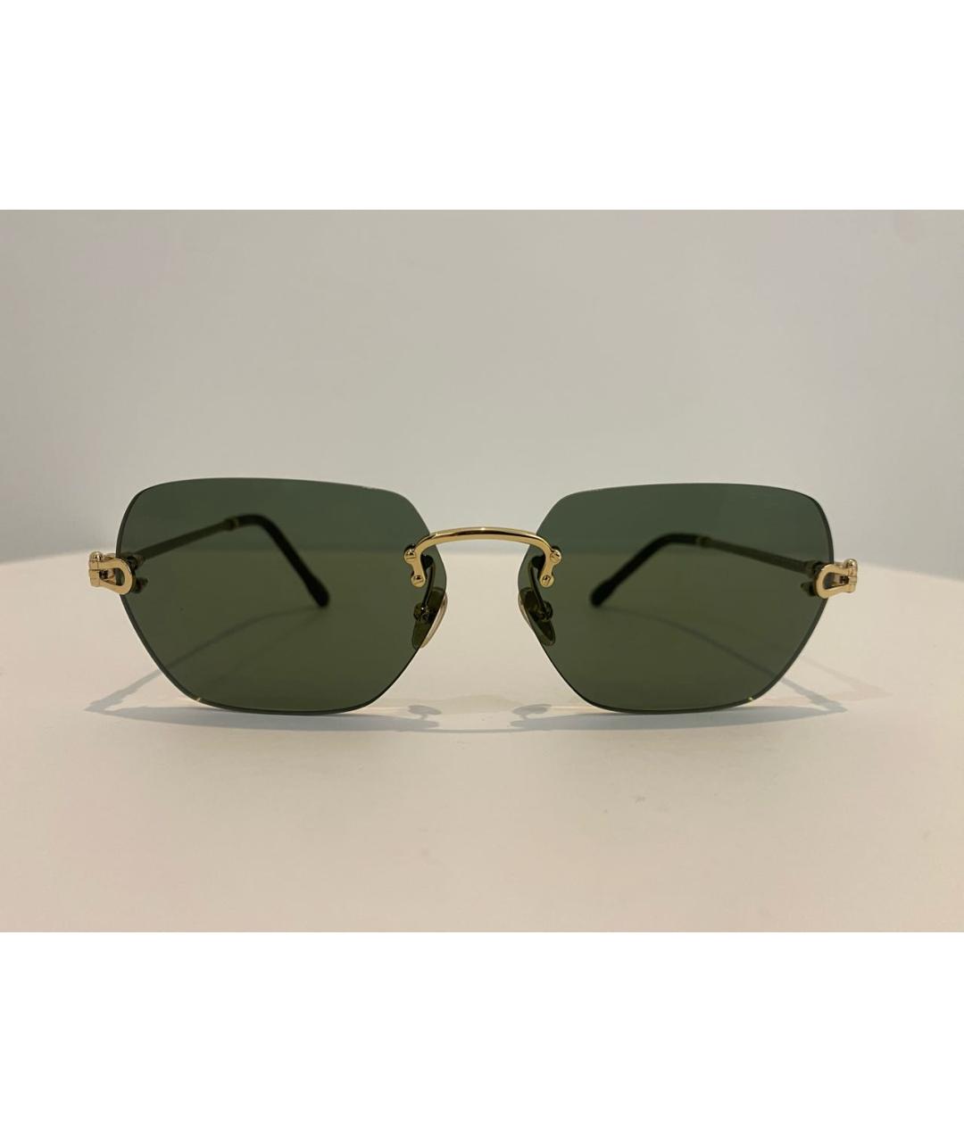 FRED Зеленые металлические солнцезащитные очки, фото 5