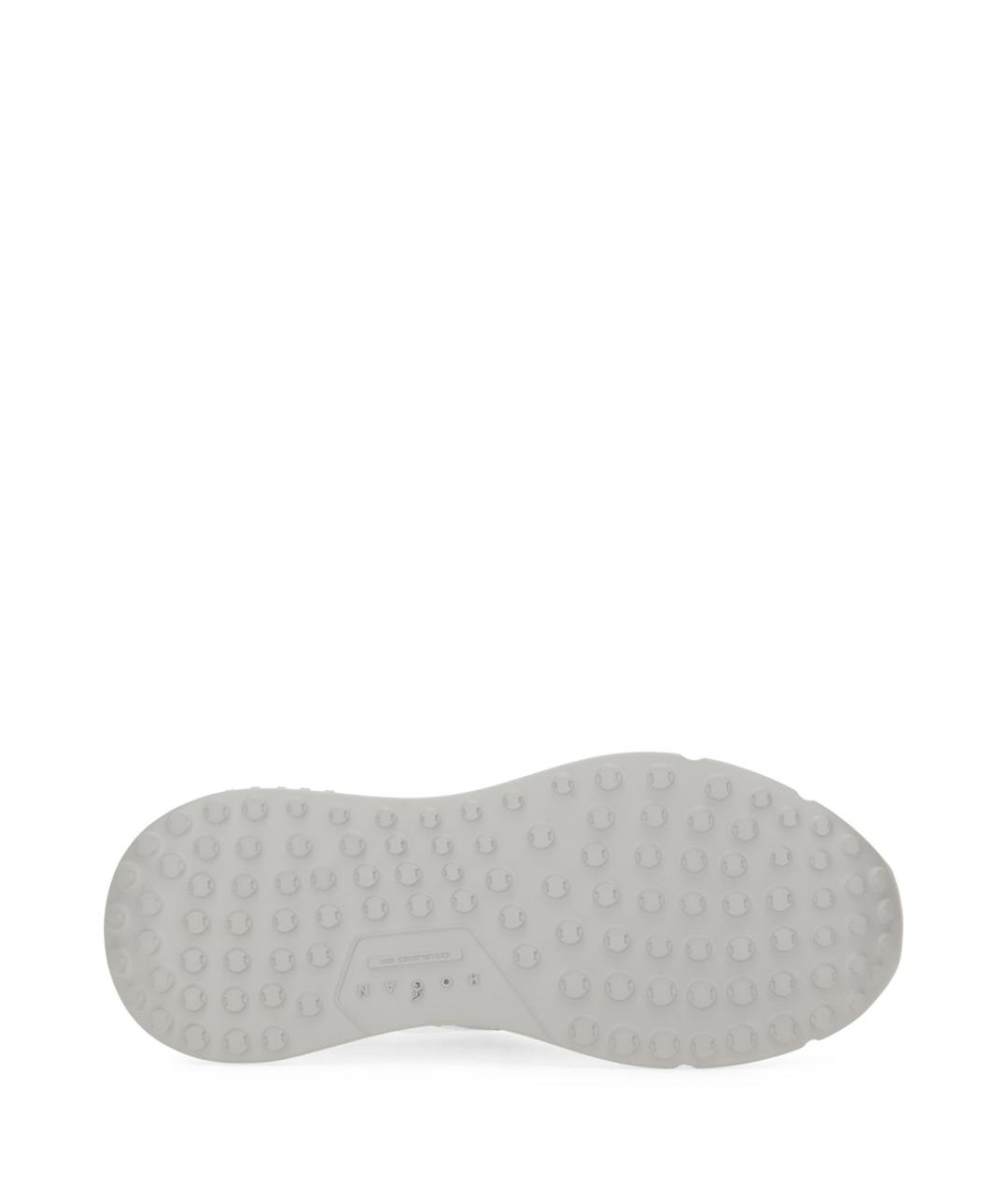 HOGAN Серые кожаные кроссовки, фото 6