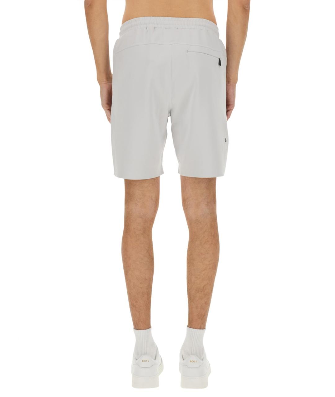 HUGO BOSS Серые полиэстеровые шорты, фото 3