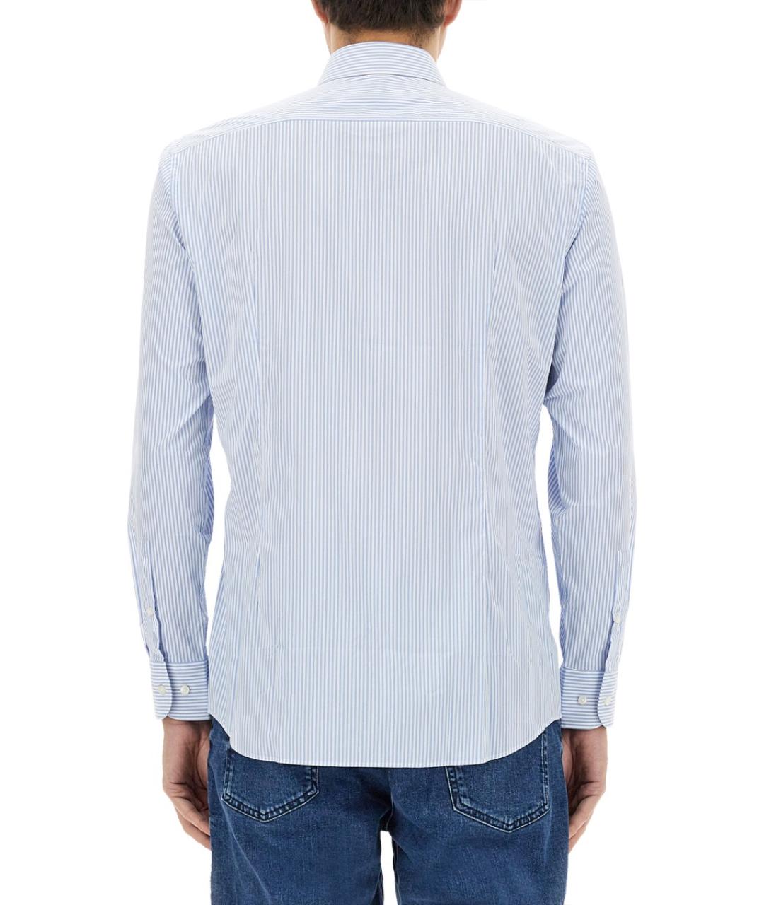 HUGO BOSS Голубая кэжуал рубашка, фото 3