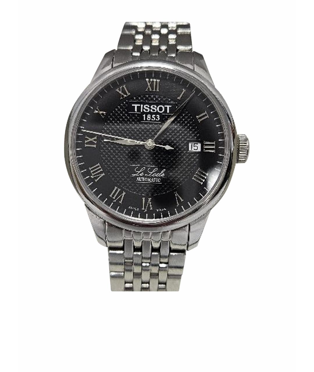 TISSOT Серебряные стальные часы, фото 1