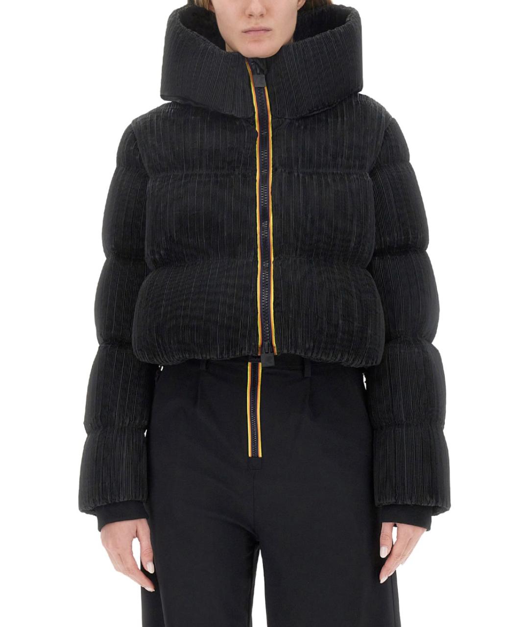 K-WAY Черный полиэстеровый пуховик, фото 1