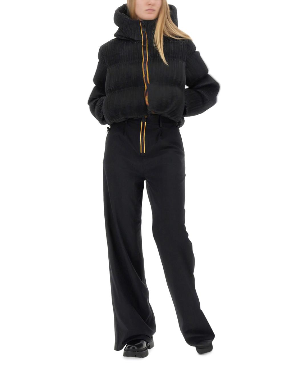 K-WAY Черный полиэстеровый пуховик, фото 2