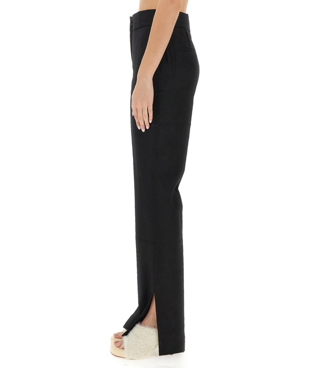 JACQUEMUS Черные шерстяные брюки узкие, фото 6