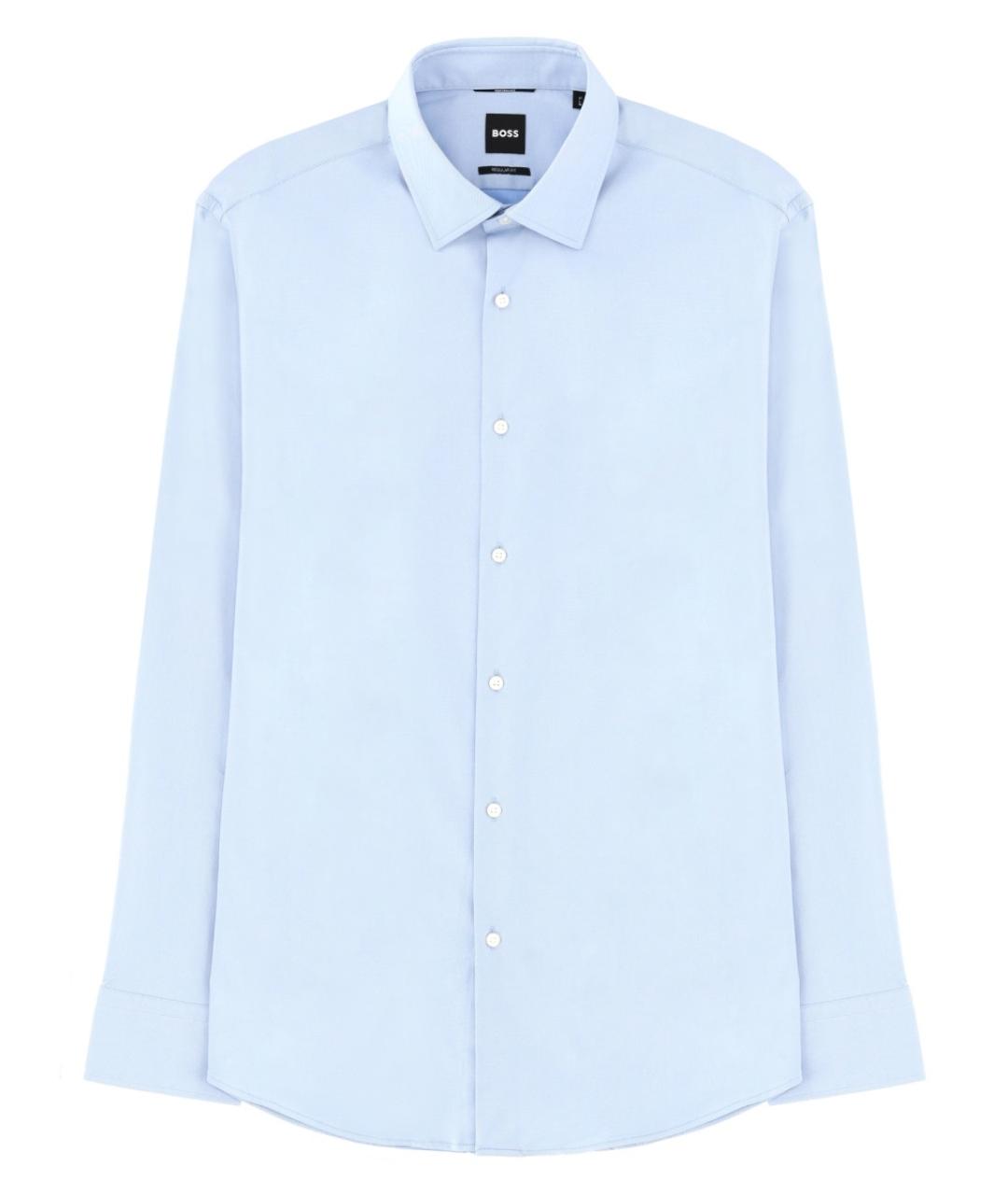 HUGO BOSS Голубая кэжуал рубашка, фото 1