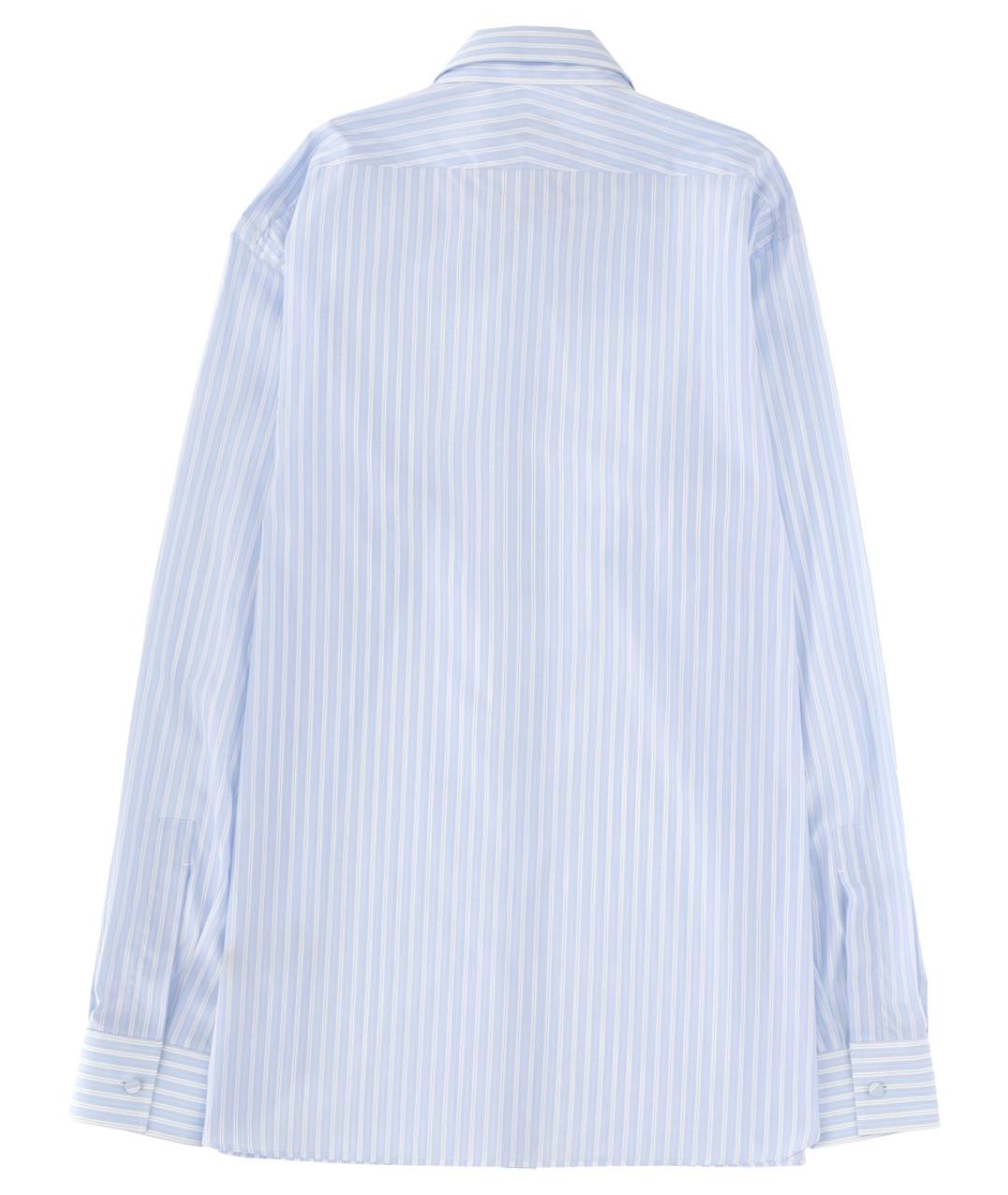 TOM FORD Голубая хлопковая кэжуал рубашка, фото 2