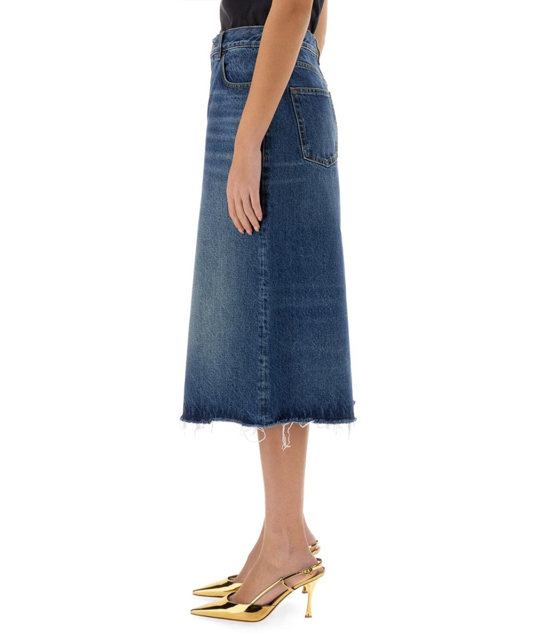 CHLOE Синие хлопковые шорты, фото 5