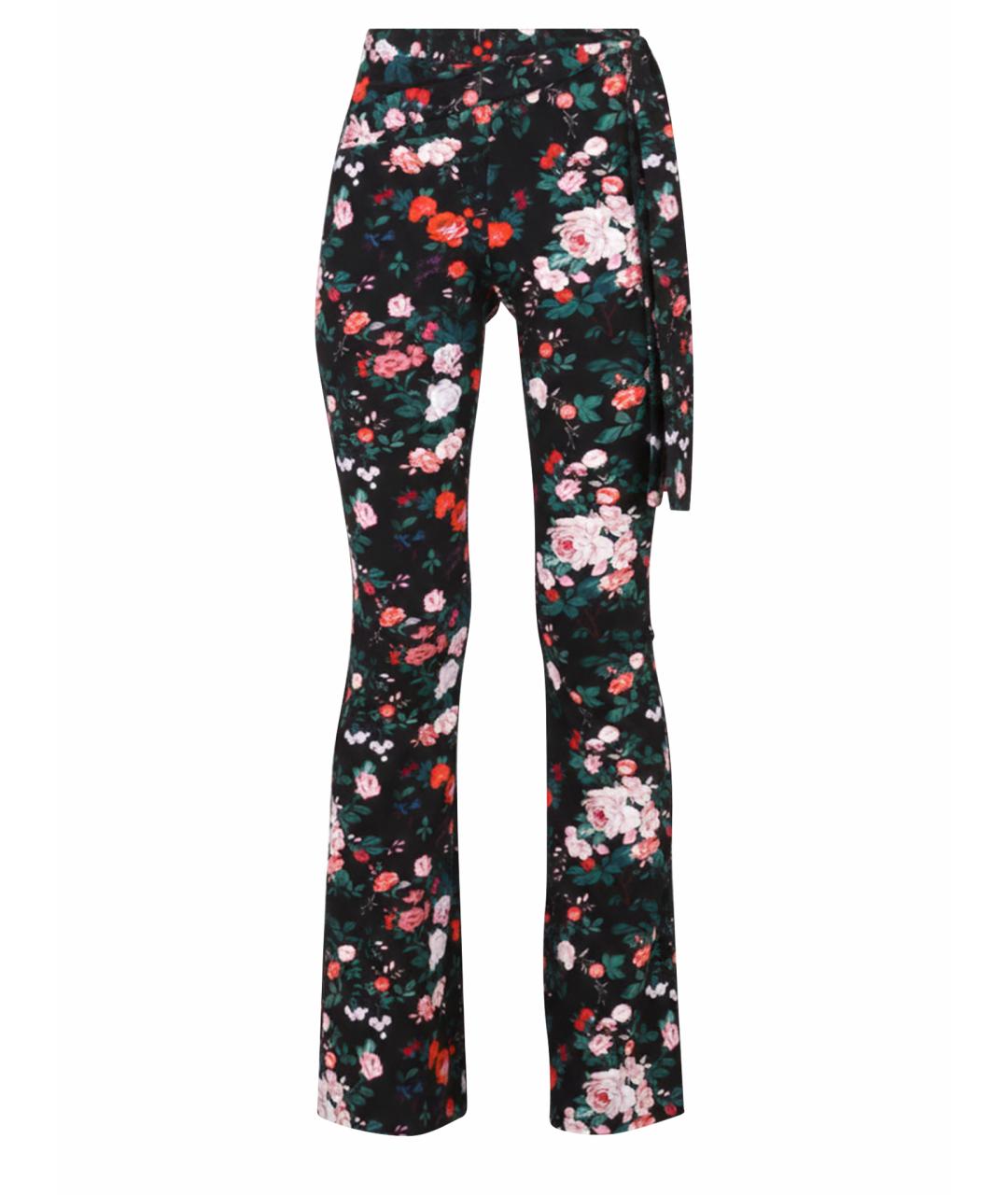 PACO RABANNE Черные вискозные брюки узкие, фото 1