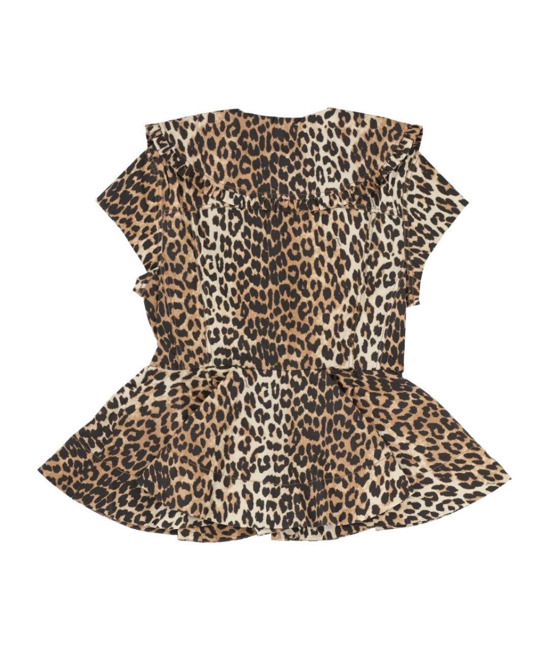 GANNI Мульти хлопковая рубашка, фото 2