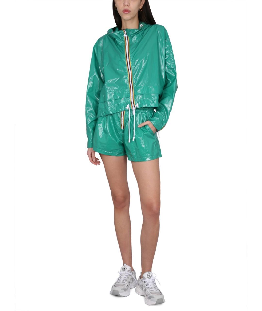 K-WAY Зеленые полиамидовые шорты, фото 2