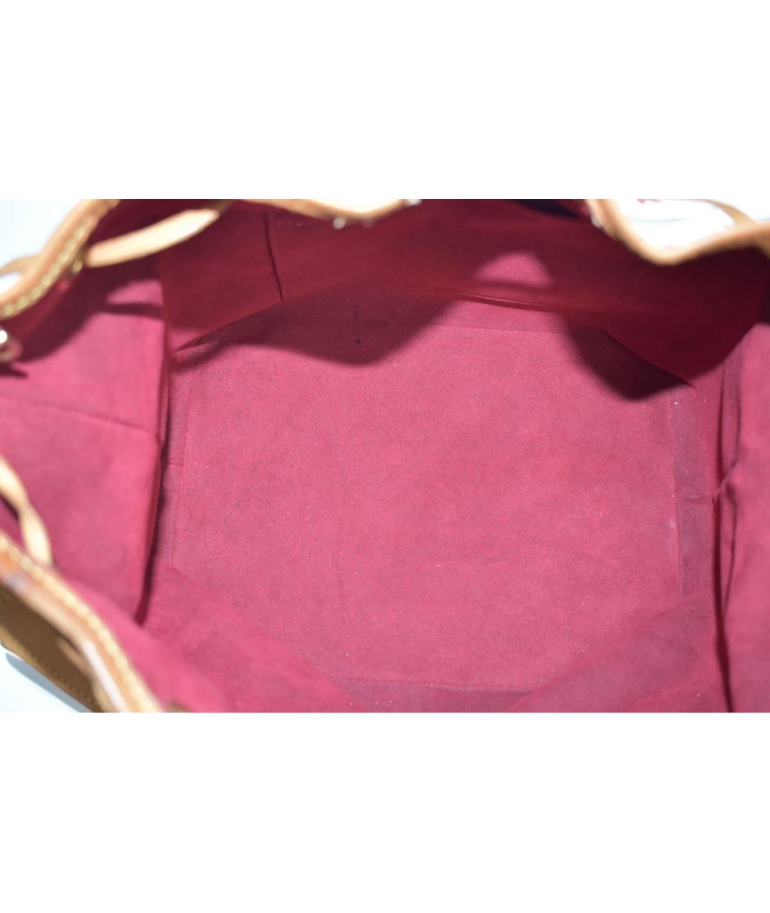 LOUIS VUITTON Белая кожаная сумка через плечо, фото 4