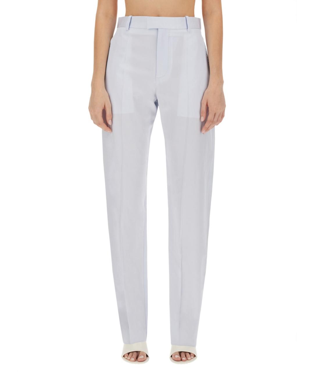 BOTTEGA VENETA Вискозные прямые брюки, фото 5