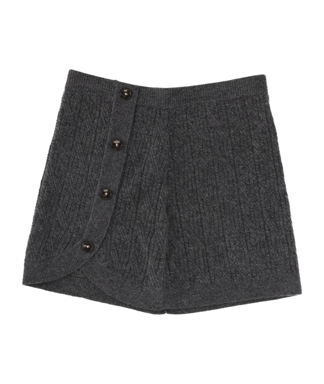 THE GARMENT Серая юбка мини, фото 1