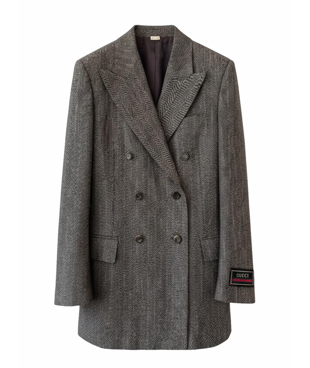 GUCCI Серый вискозный костюм с юбками, фото 1