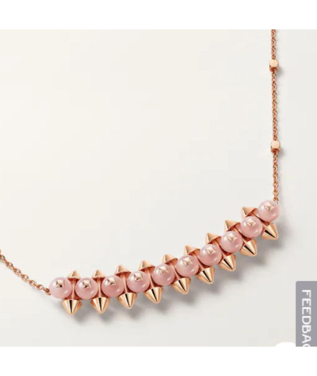 CARTIER Розовое колье из розового золота, фото 3