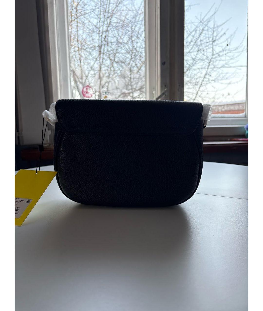 MARC JACOBS Черная кожаная сумка через плечо, фото 3