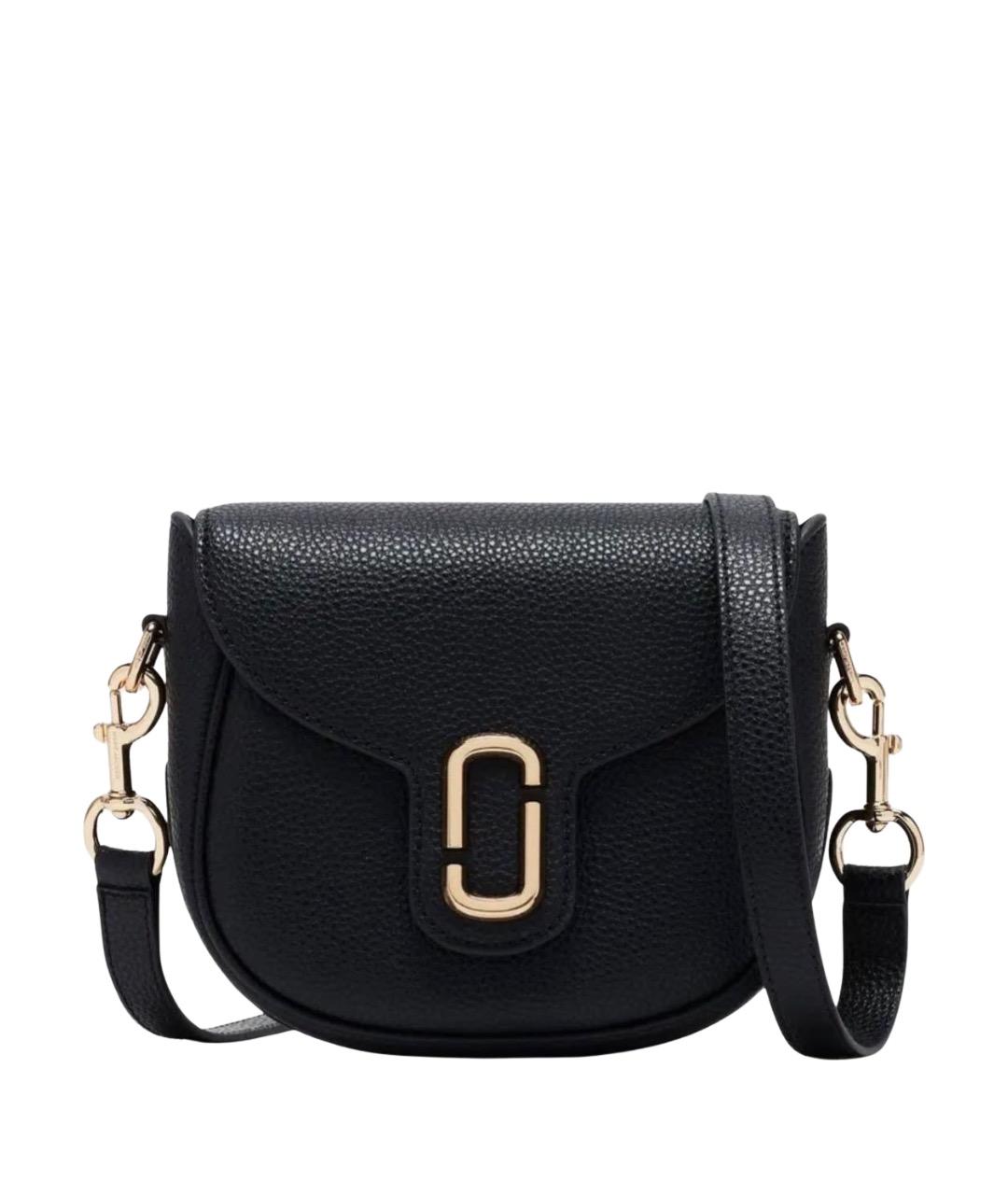 MARC JACOBS Черная кожаная сумка через плечо, фото 1