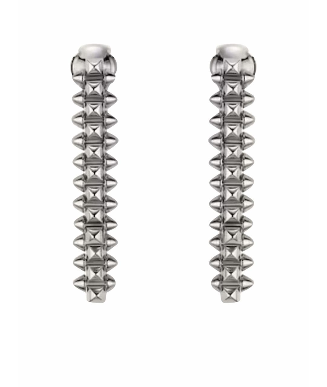 CARTIER Белые серьги из белого золота, фото 1