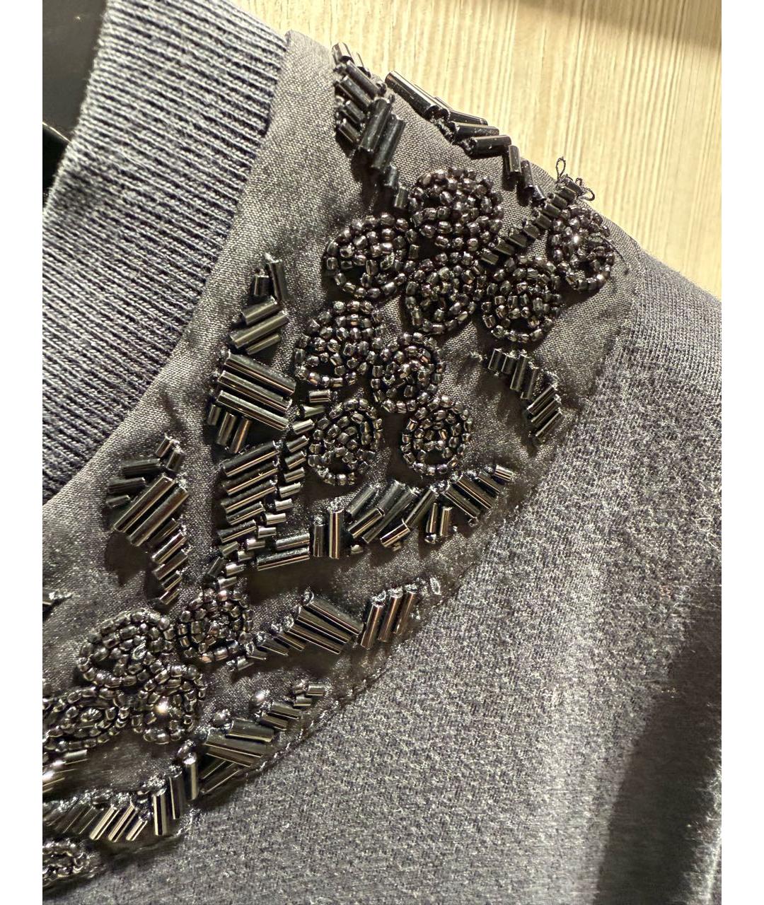 PRADA Черная хлопковая футболка, фото 2