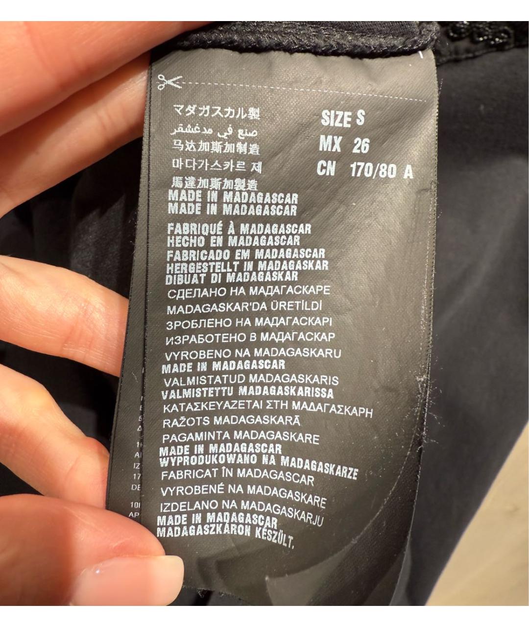 PRADA Черная хлопковая футболка, фото 4