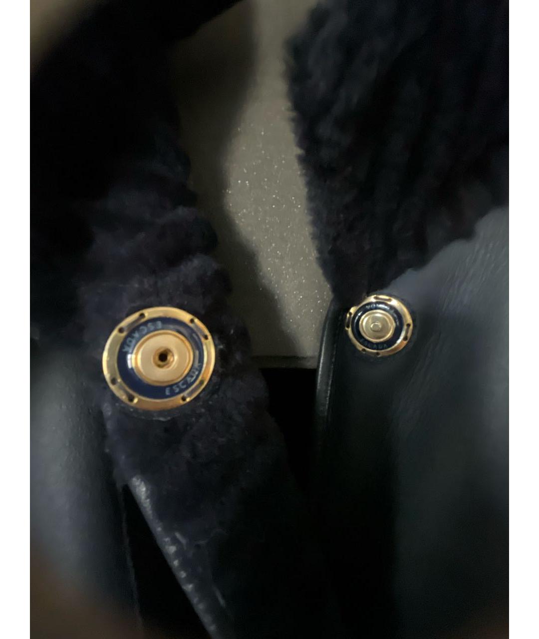 ESCADA Синяя дубленка, фото 3