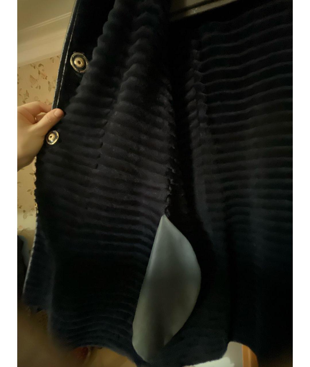 ESCADA Синяя дубленка, фото 4