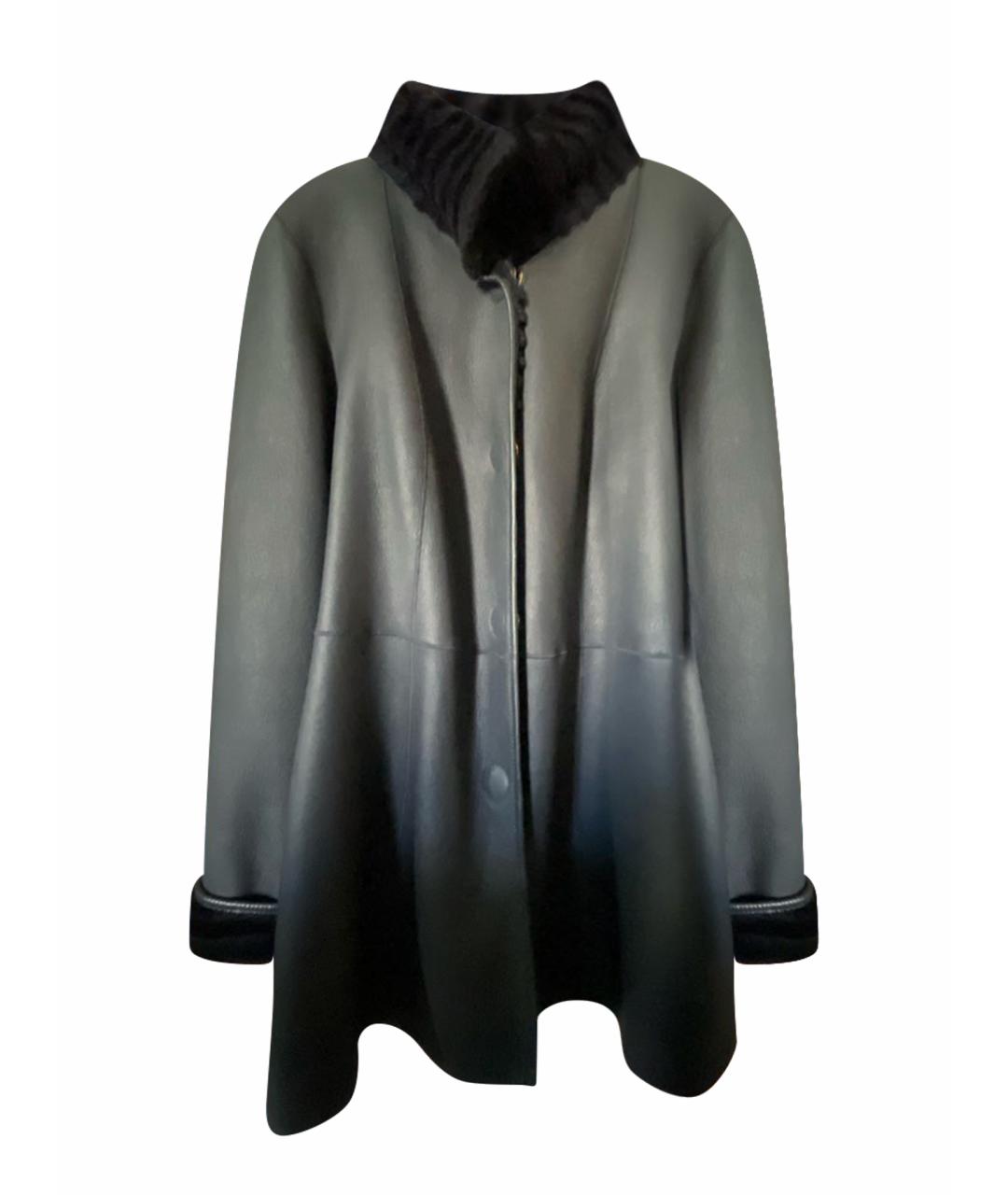 ESCADA Синяя дубленка, фото 5