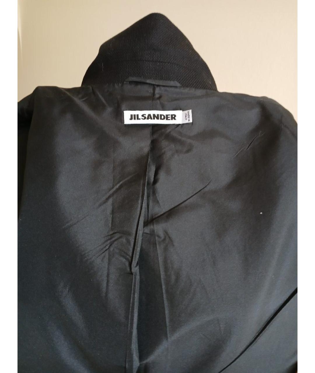 JIL SANDER Черный шерстяной костюм с юбками, фото 3