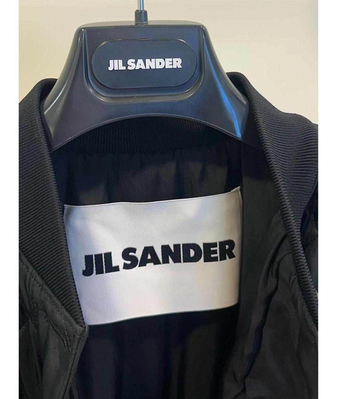 JIL SANDER Черная вискозная куртка, фото 3