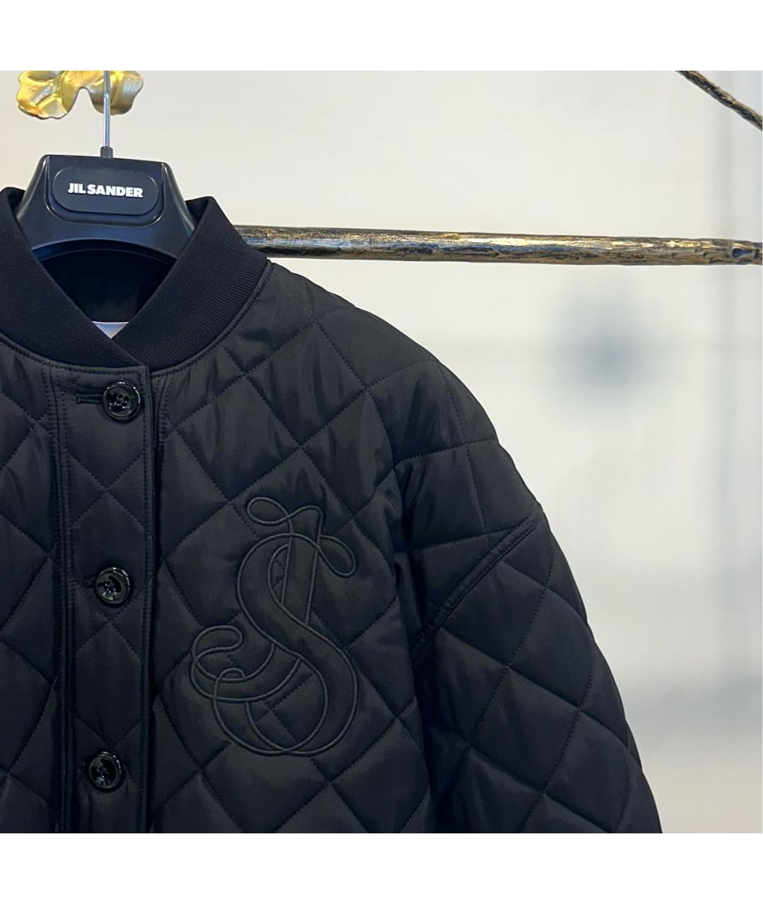 JIL SANDER Черная вискозная куртка, фото 2