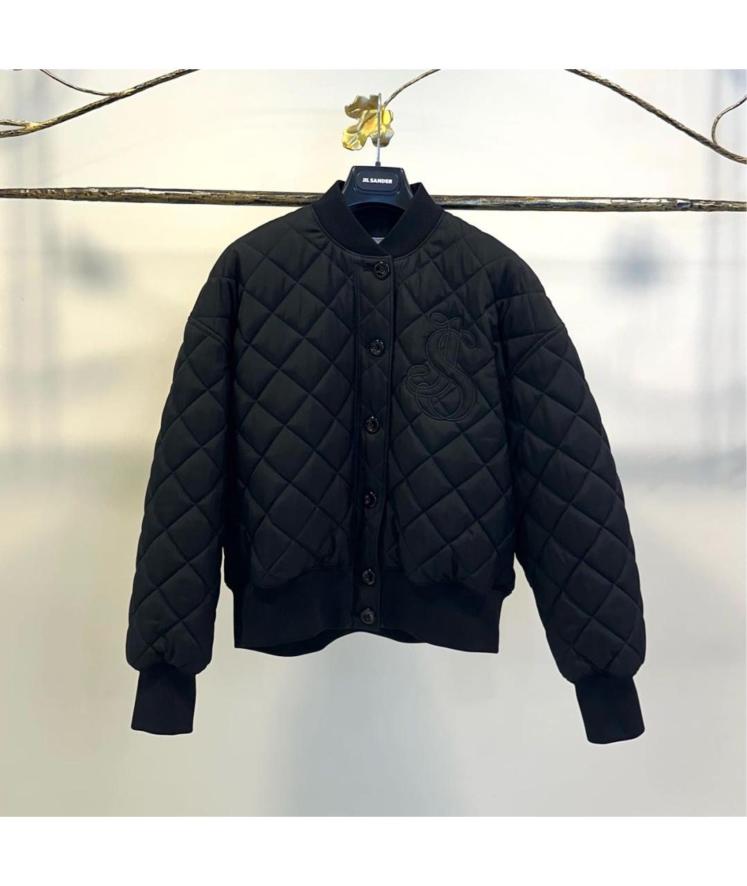 JIL SANDER Черная вискозная куртка, фото 8