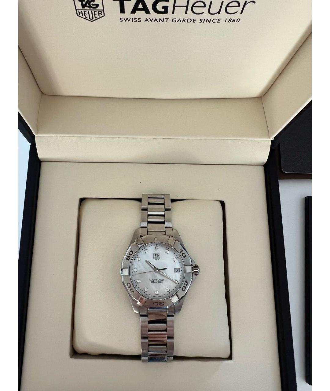 TAG HEUER Серебряные латунные часы, фото 2