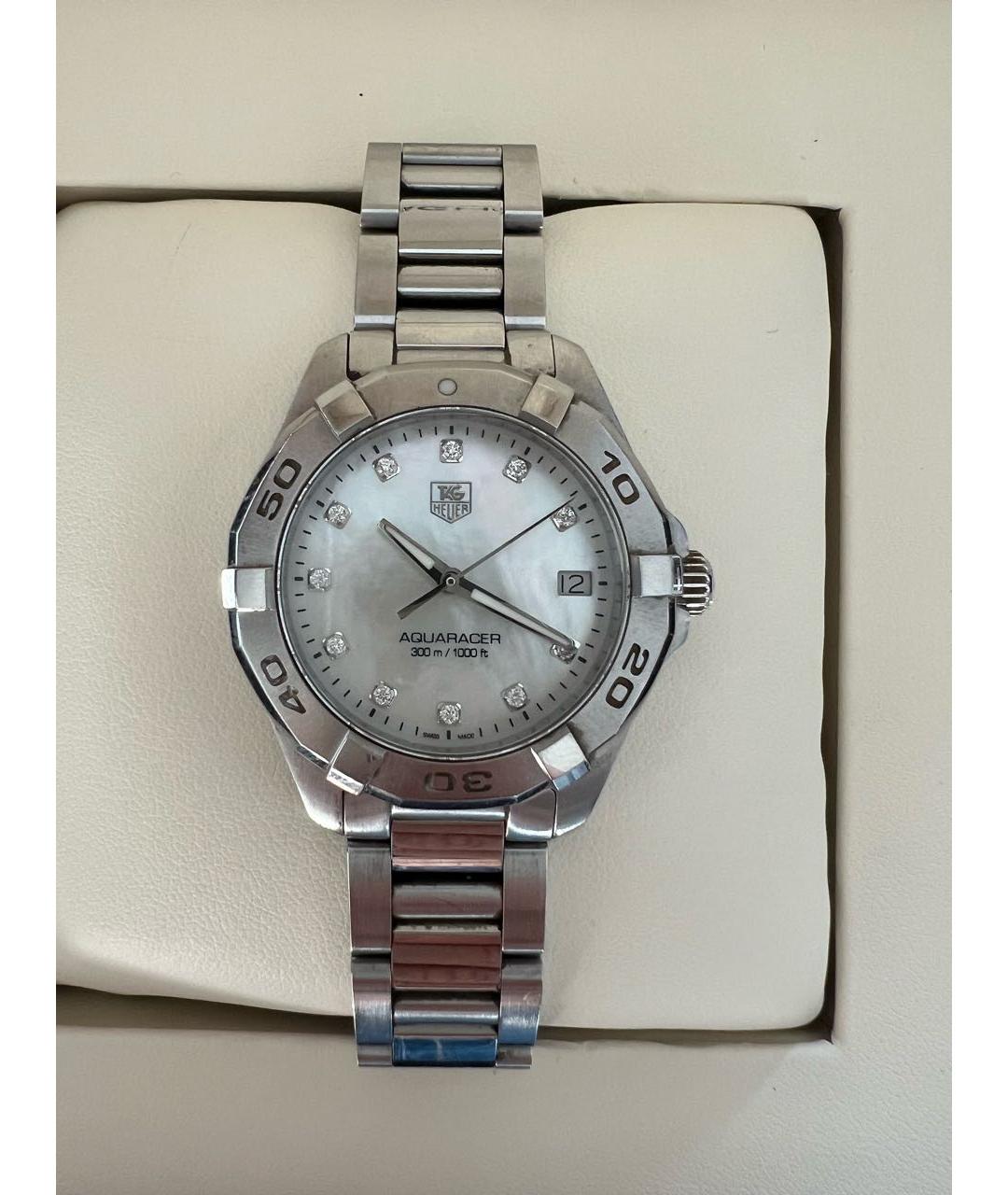 TAG HEUER Серебряные латунные часы, фото 6