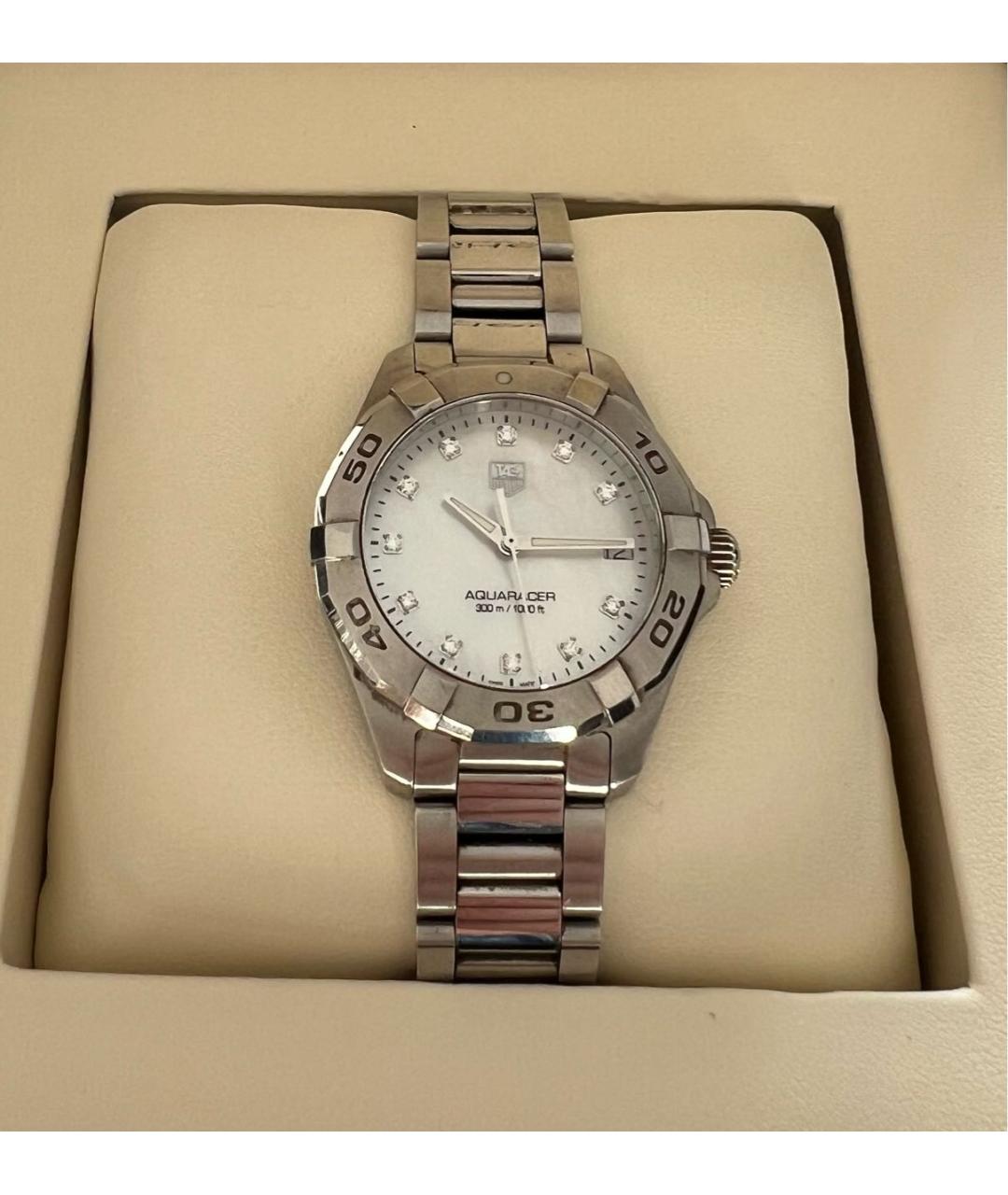 TAG HEUER Серебряные латунные часы, фото 7