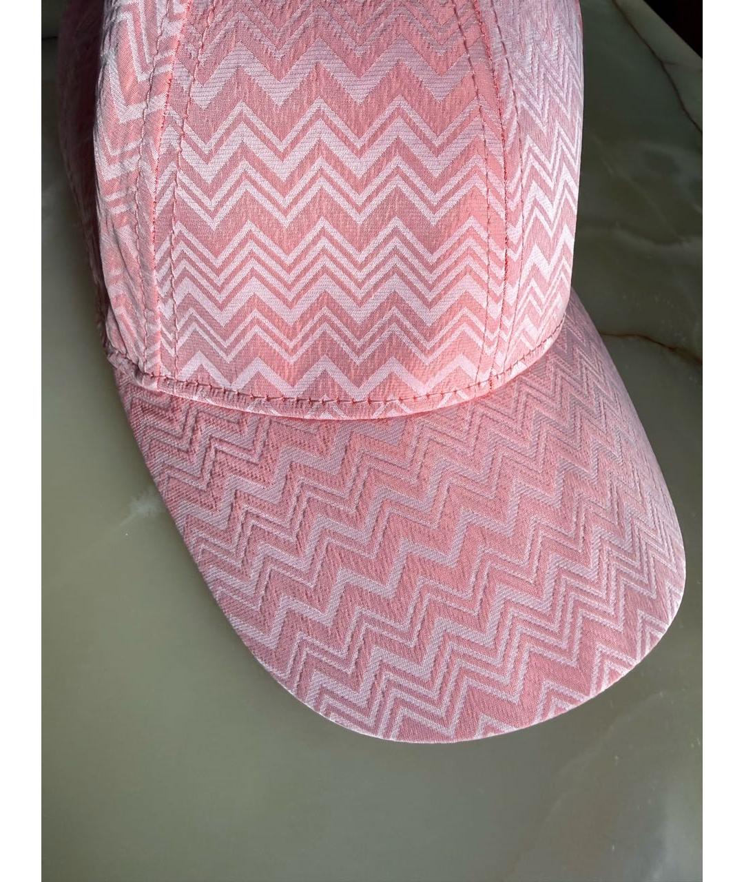 MISSONI Розовая кепка, фото 3