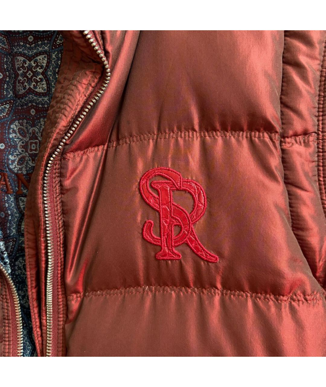 STEFANO RICCI Бордовый жилет, фото 2