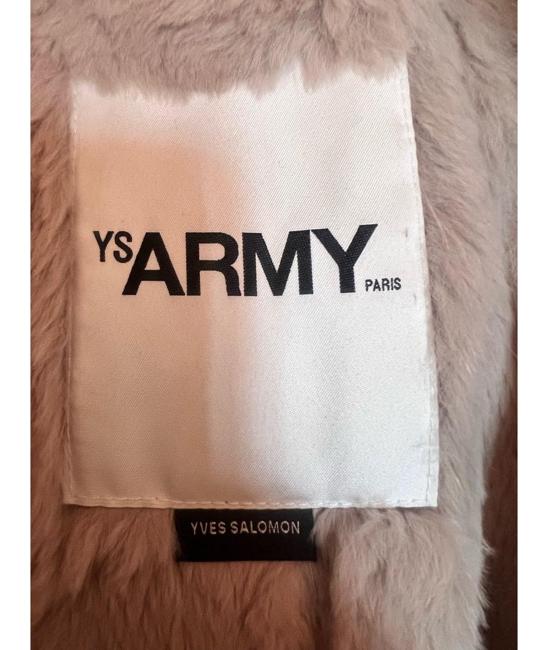 YVES SALOMON Бежевая хлопковая парка, фото 3