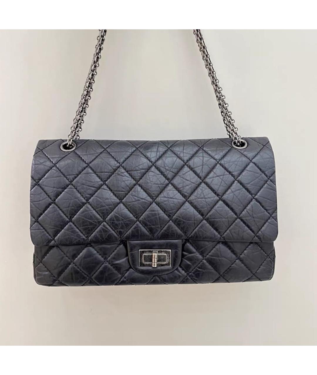 CHANEL Черная кожаная сумка через плечо, фото 2