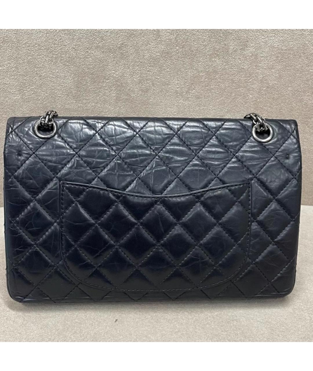 CHANEL Черная кожаная сумка через плечо, фото 3