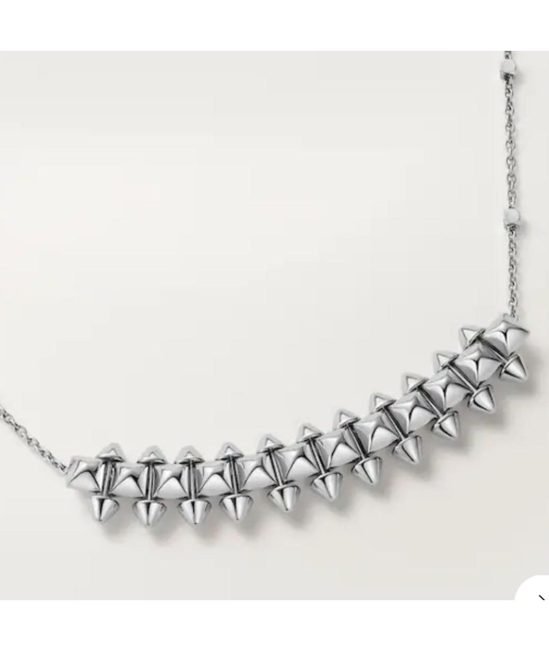 CARTIER Белое колье из белого золота, фото 3