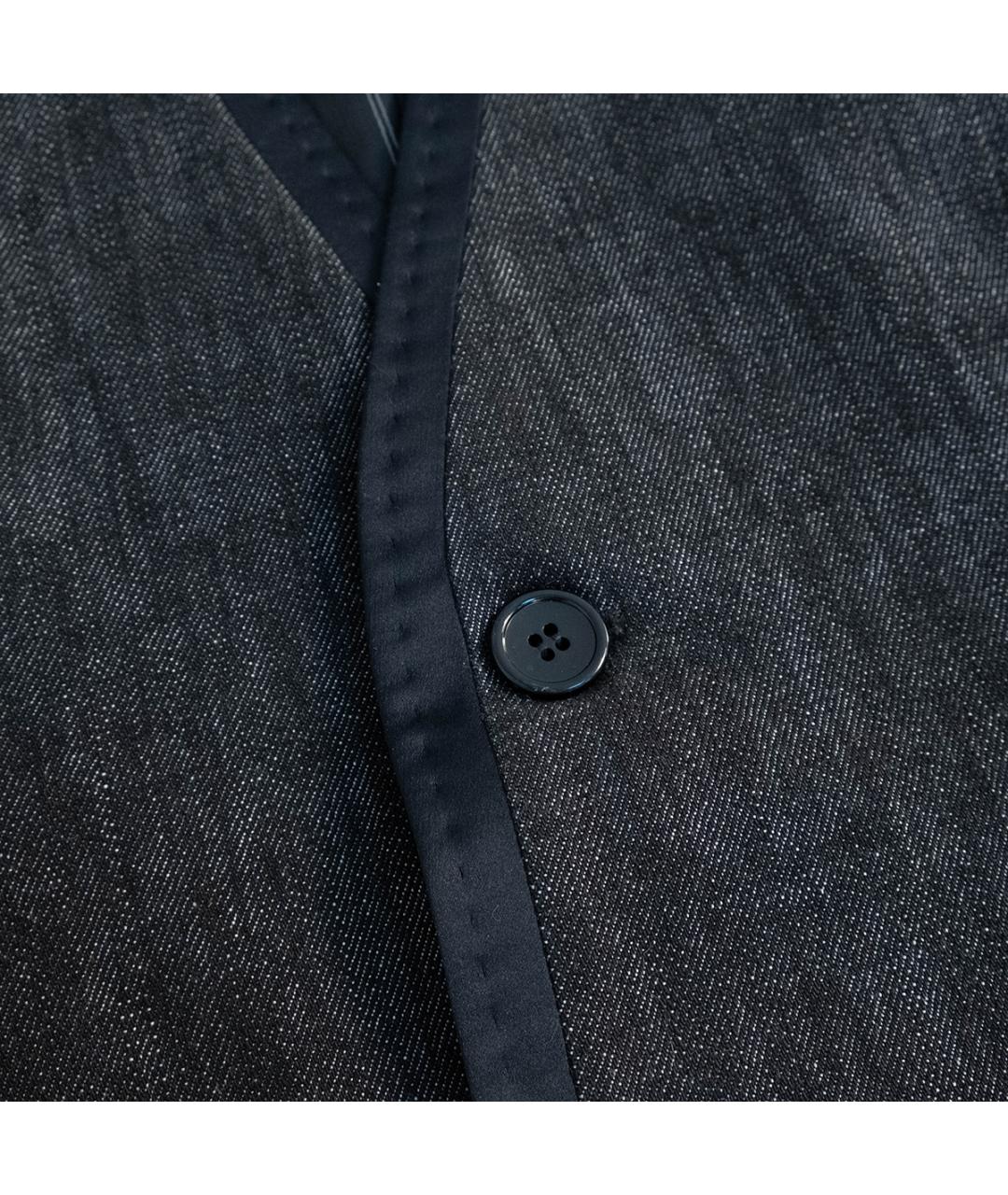 DOLCE&GABBANA Серый хлопковый жилет, фото 4