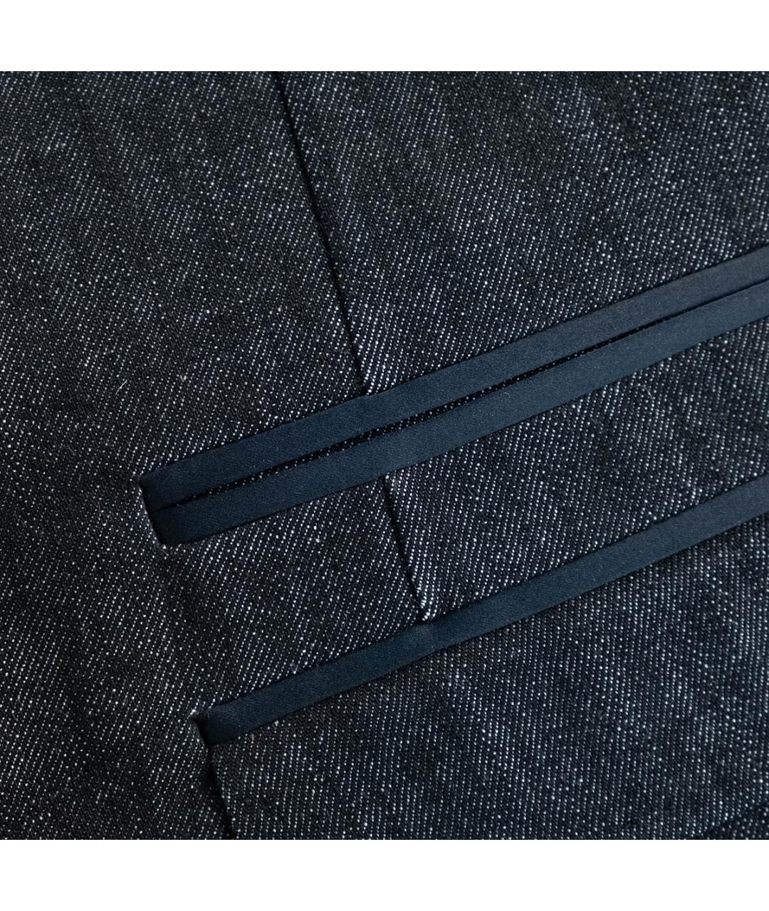 DOLCE&GABBANA Серый хлопковый жилет, фото 5