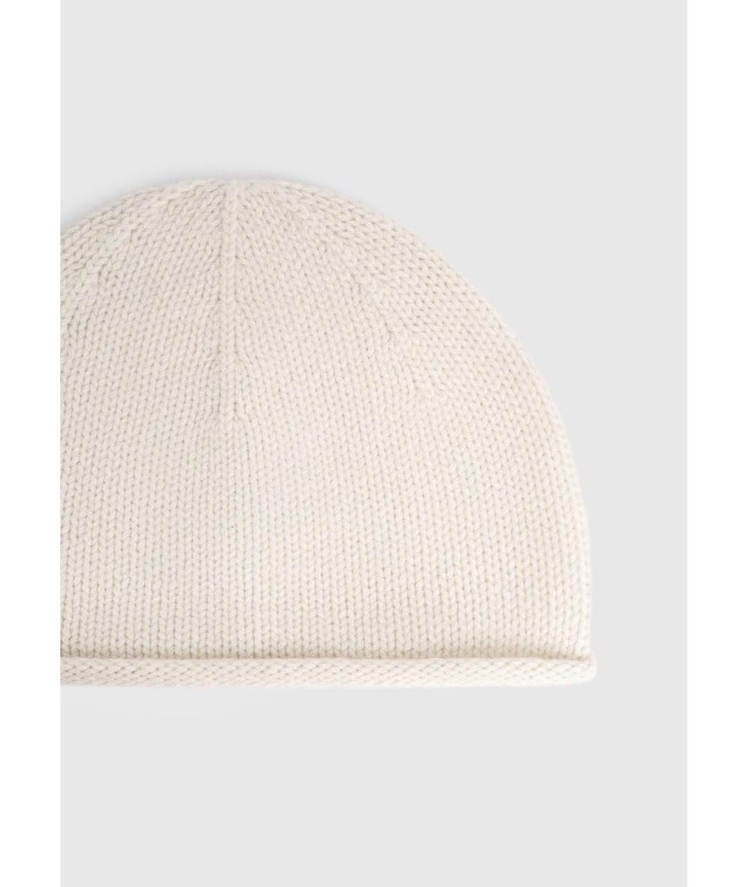 12 STOREEZ Белая кашемировая шапка, фото 5