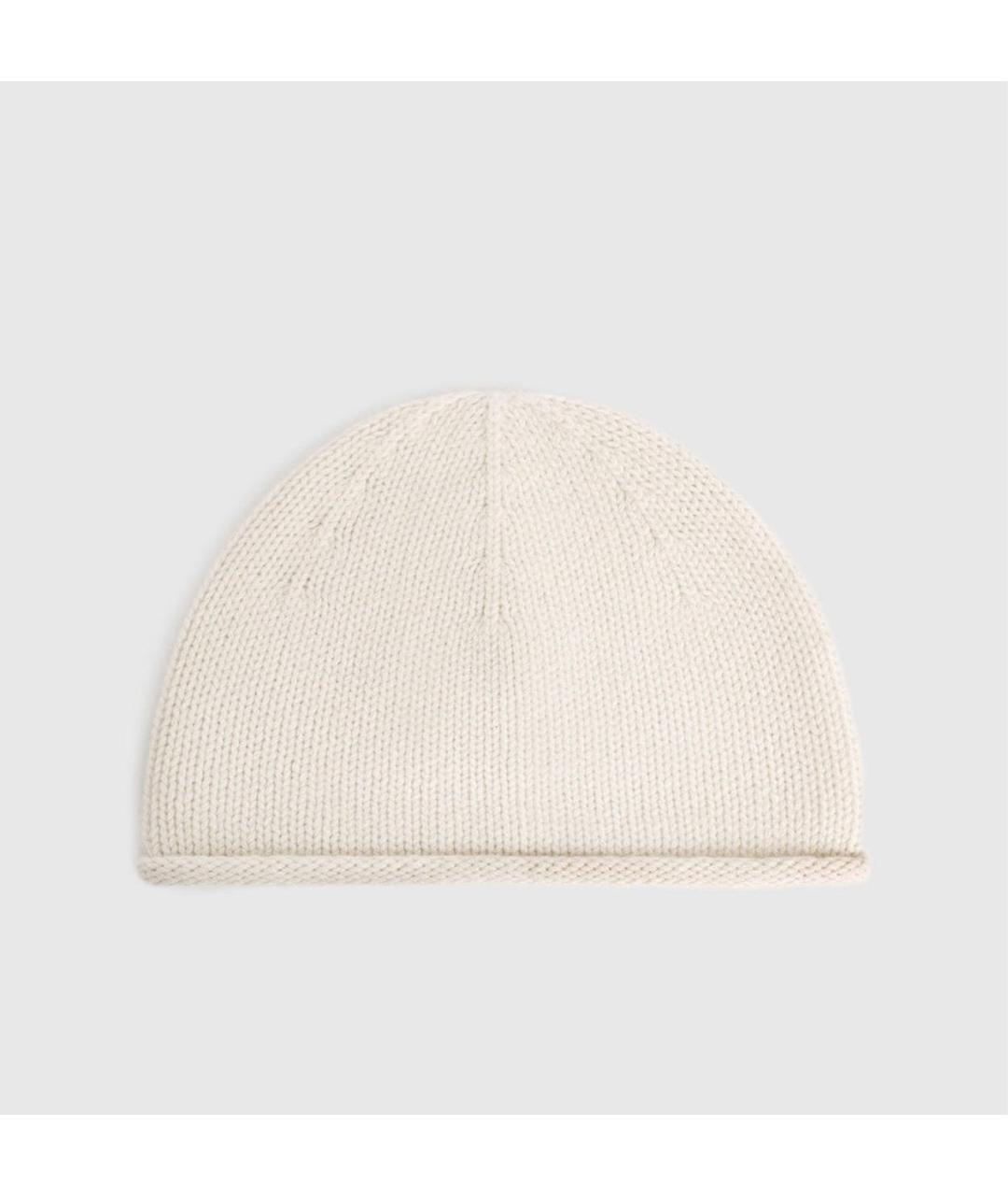 12 STOREEZ Белая кашемировая шапка, фото 8