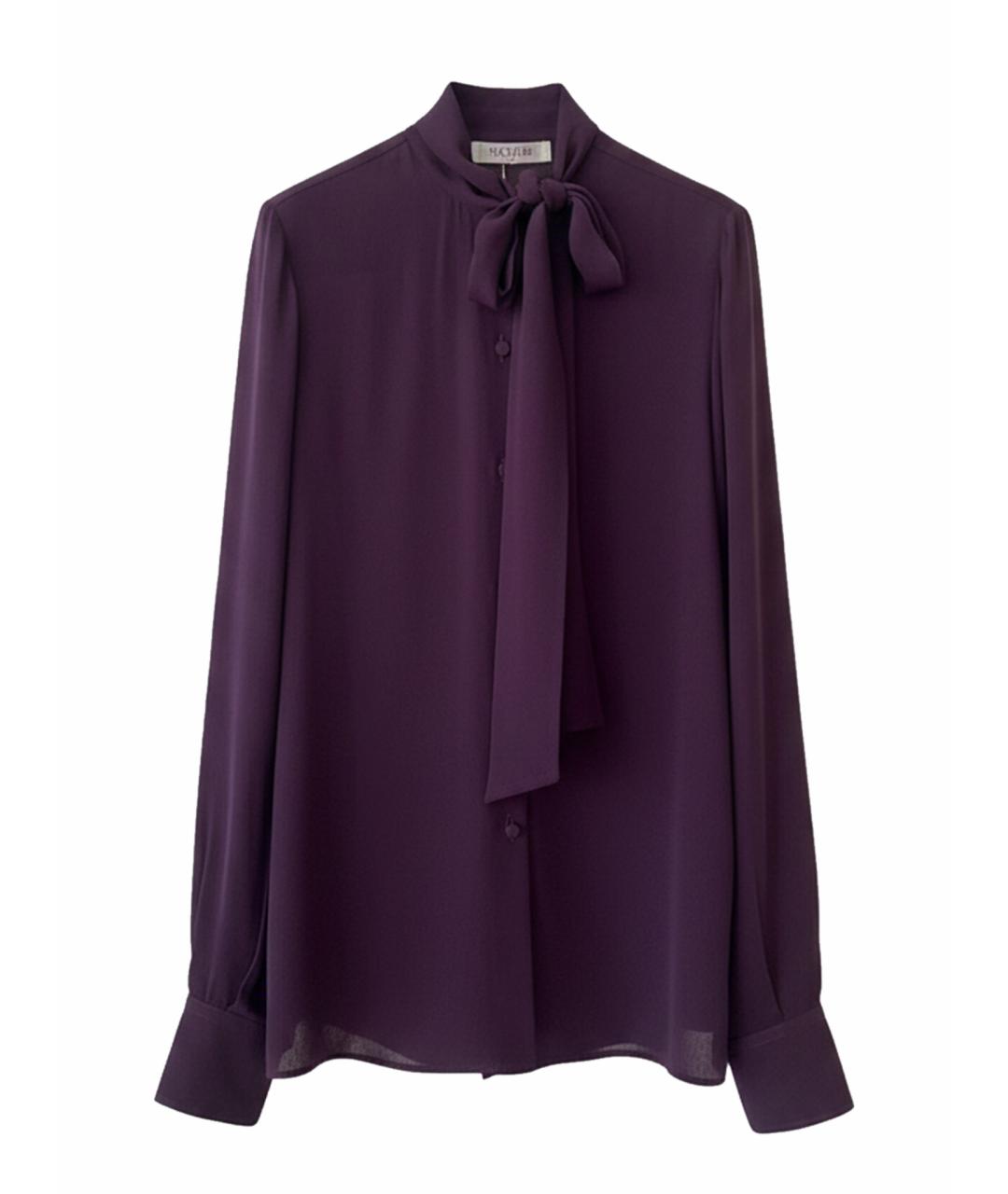 VALENTINO Бордовая вискозная блузы, фото 1